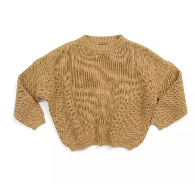 Mustard Knit Sweater