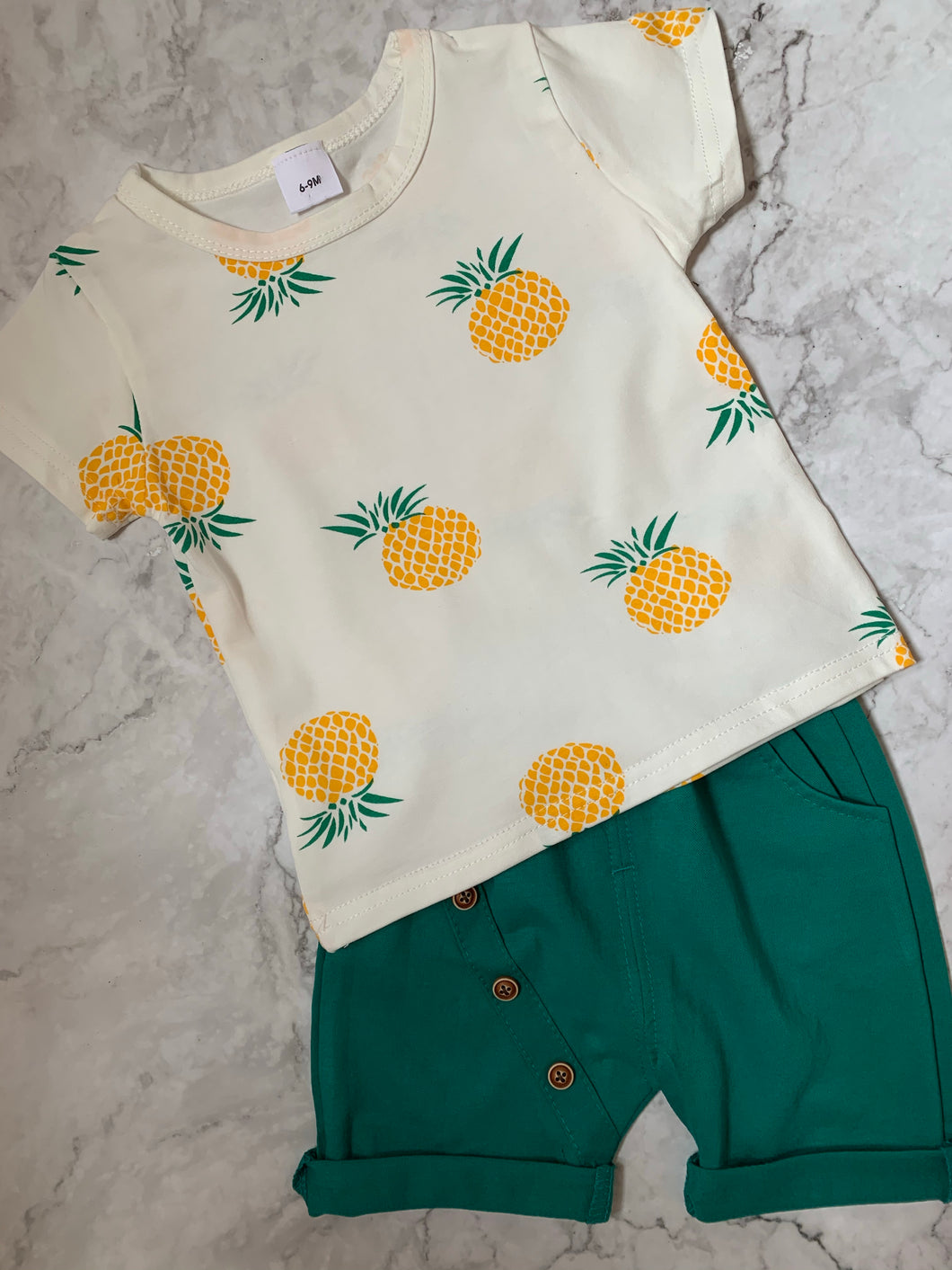 Pineapple Tee & Short Set