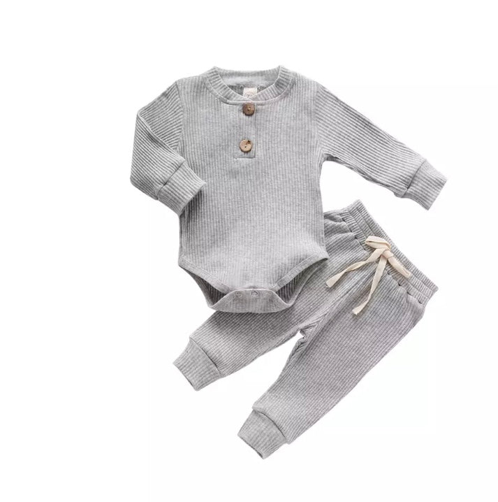 Basic Long Sleeve & Pant Set