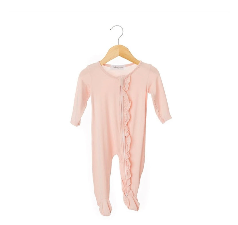 Blush Ruffle Onesies