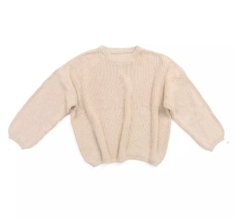 Cream Knit Sweater