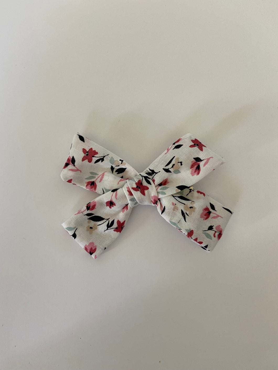 Floral Bow Clip