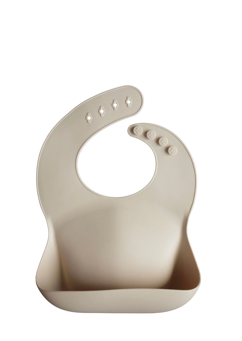 Mushie Silicone Bib