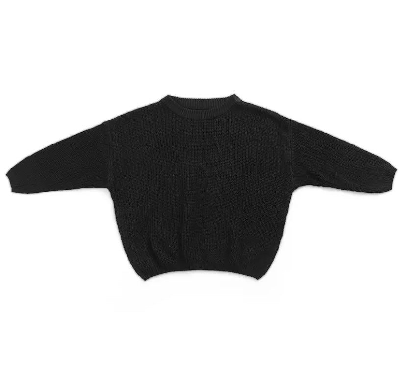 Black Knit Sweater