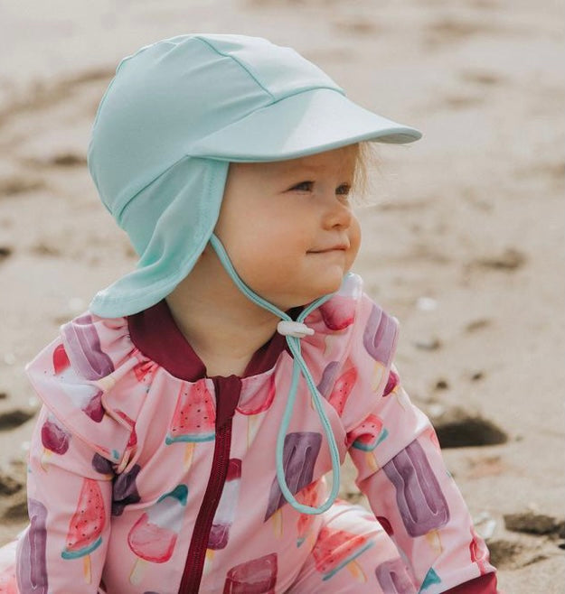 Honeysuckle Swim Company Blue Sunhat